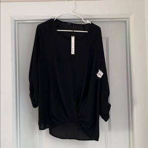 Gibson living in yellow twist front top